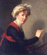 elisabeth vigee-lebrun, Self-portrait